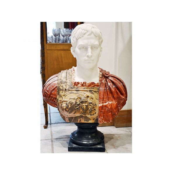 Julius Ceasar Marble Bust 