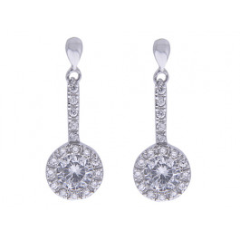 Silver Drop Earrings