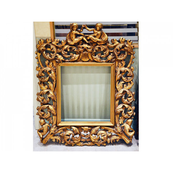 Frame in gold color