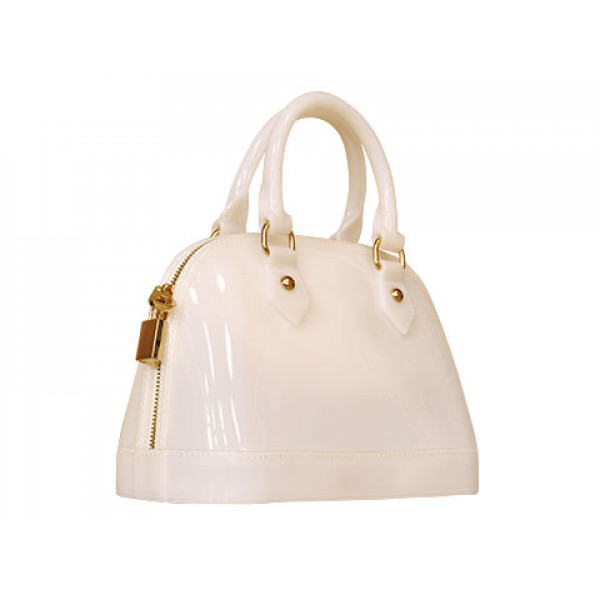 Beige Medusa Collection Handbag