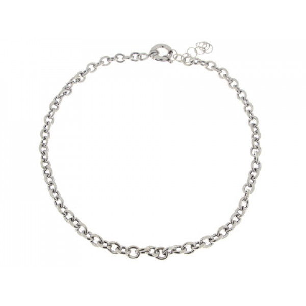 925 Silver and Platinum Necklace