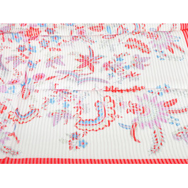 Κόκκινο Φλοράλ Φουλάρι