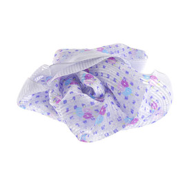 Λιλά Φλοράλ Φουλάρι