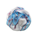 GT Scarf in Blue, Pink and White