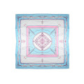 GT Scarf in Blue, Pink and White
