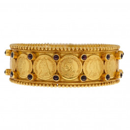 Gold Filled Ethnic Bracelet