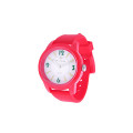 Kid's Watch with a Red Silicone Watch and a Red Case