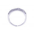 Platinum Plated Silver Ring
