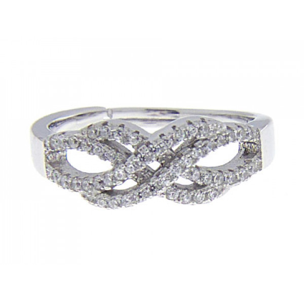 Platinum Plated Silver Ring