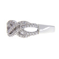 Platinum Plated Silver Ring