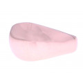 Pink Gold Plated Bombe Ring