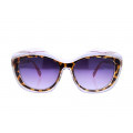 Transparent Leopard Sunglasses