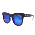 Wayfarer Style Black Unisex Acetate Sunglasses