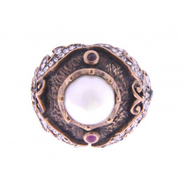 Bombe Pearl Ring