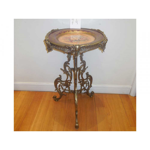 Handmade Bronze Dore Table