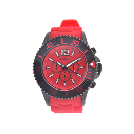 Κόκκινο Σπορ Ρολόι COLORI