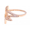 Gold Plated Star Ring "NIALAYA"