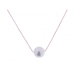 Pink Gold Plated Pearl Pendant