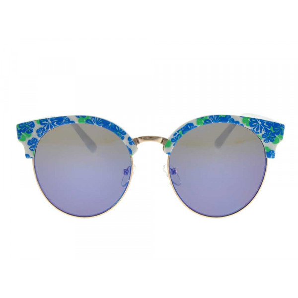 Floral Round Sunglasses