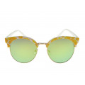 Yellow Floral Sunglasses GT Diamond Clear 