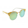 Yellow Floral Sunglasses GT Diamond Clear 