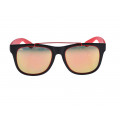 Unisex Sport Sunglasses with Red and Black Frame