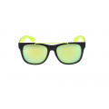 Sport Unisex Sunglasses with Black and Yellow Frame