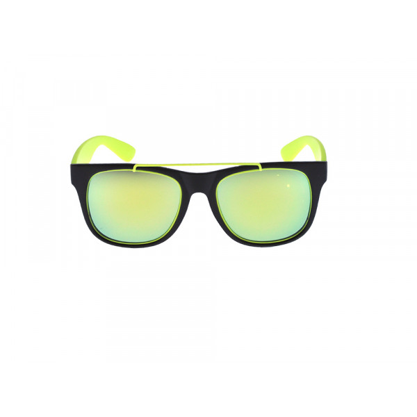 Sport Unisex Sunglasses with Black and Yellow Frame