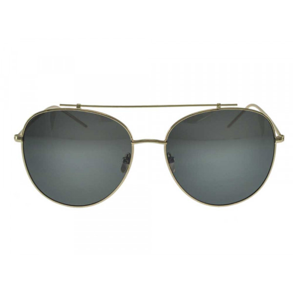 Gold Metallic Aviator Sunglasses