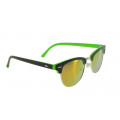 Γυαλιά Ηλίου με Πράσινο και Μαύρο Κοκκάλινο Σκελετό GT Diamond Clear Mini Eyewear UV400