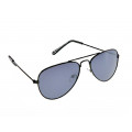 Black Aviator Sunglasses