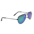 Aviator-style Sunglasses with Mirror Lenses