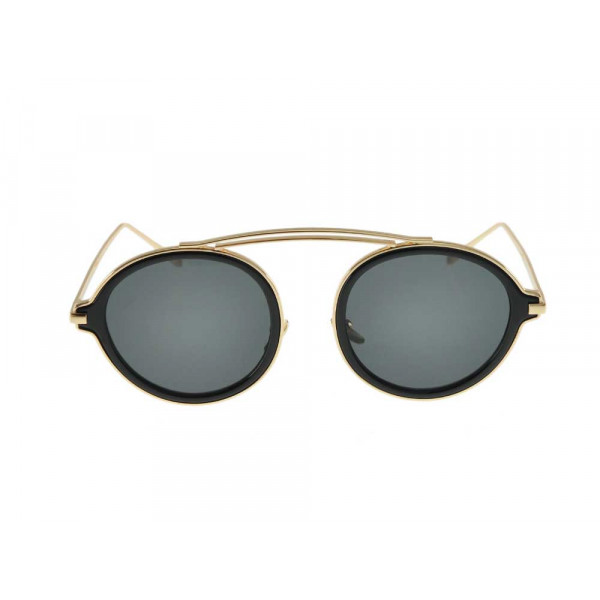 Round Sunglasses with Mixed Frames