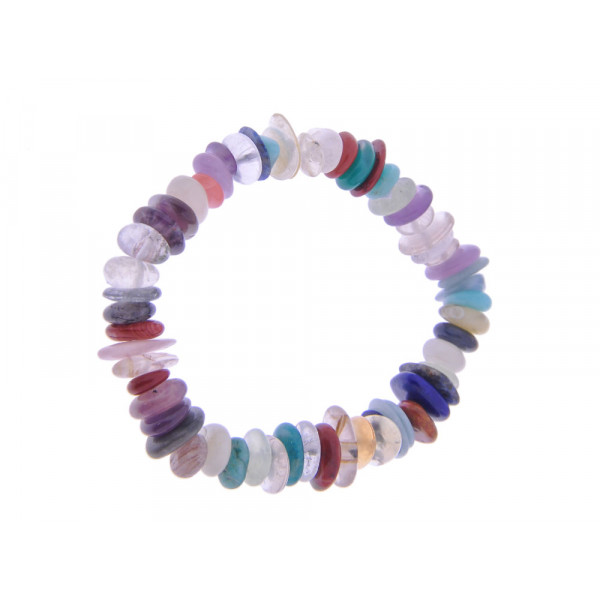 Bracelet with Multi-colored Agate