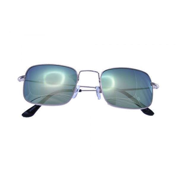 Rectangular Metallic Sunglasses