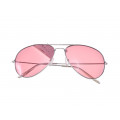 Γυαλιά Ηλίου Aviators με Ροζ Φακούς