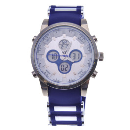 Ρολόι AG με Κάσα από Ατσάλι και Λουράκι Σιλικόνης Ρολόι AG με Κάσα από Ατσάλι και Λουράκι Σιλικόνης