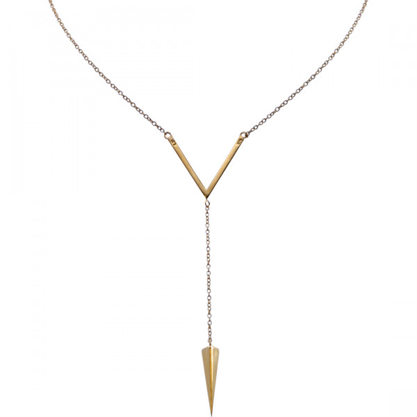 Minimal Gold Plated Silver Necklace