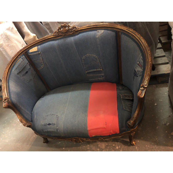 French Style Sofa with Jeans