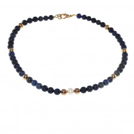 Lapis Lazuli and Pearl Necklace