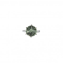 Green Amethyst Ring