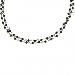 Black Platinum Plated Link Chain