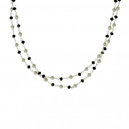 Two-Tone Link Chain Necklace