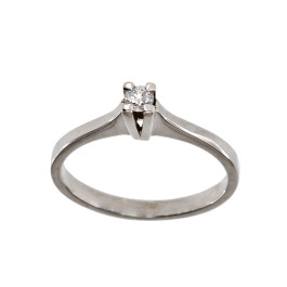 Μονόπετρο Δαχτυλίδι με Μπριγιάν