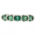 White Gold Emerald Ring