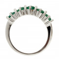 White Gold Emerald Ring