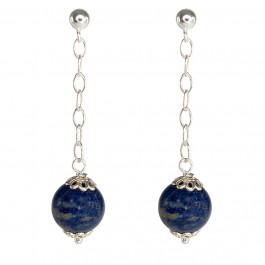 Lapis Lazuli Drop Earrings