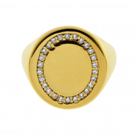 Gold Plated Chevalier Ring