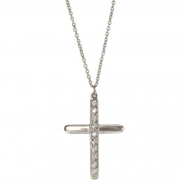 Sterling Silver Cross Infinty