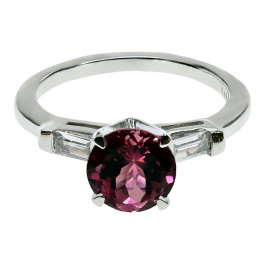 Three-stone Tourmaline Ring